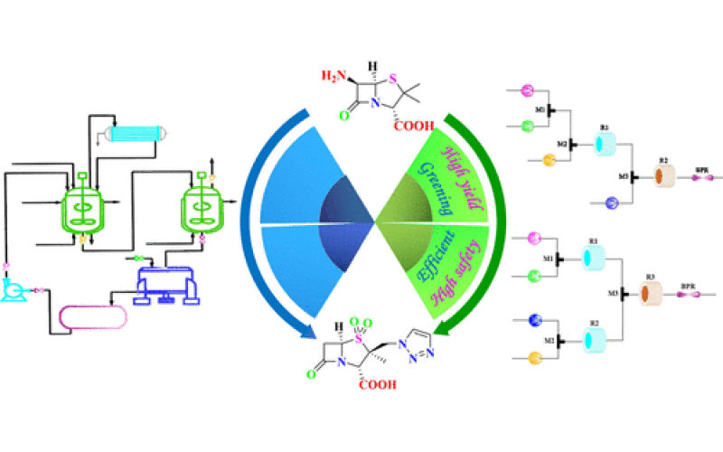 連續流在他唑巴坦合成中的應用