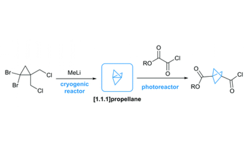 [1.1.1]丙烷和雙環[1.1.1]戊烷衍生物的連續流動合成