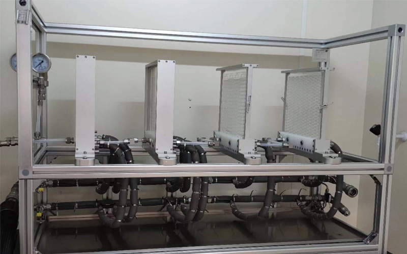 MF-V9  連續流玻璃微通道反應器（中試/千噸級）